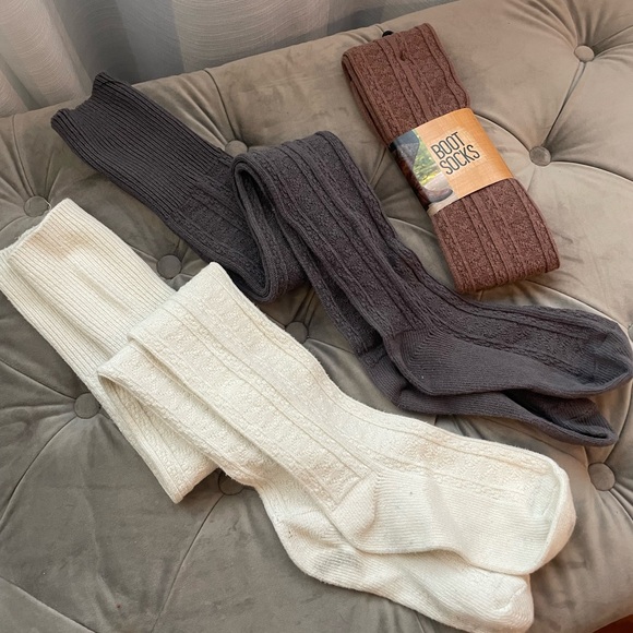 3 Pair Bundle Boot Socks - Picture 2 of 7